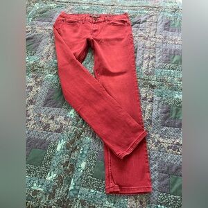 Rude Skinny Jeans Cranberry Women's Size 32/32